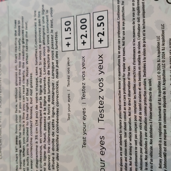 Betsey Johnson Set of 3 Cats Eye Reading Glasses +1.50 Strength - Picture 11 of 12